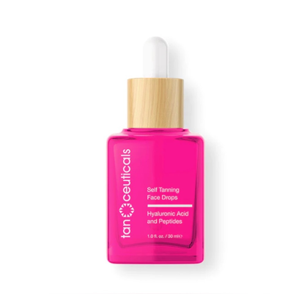 Tanceuticals Self Tanning Face Drops with Peptides and Hyaluronic Acid